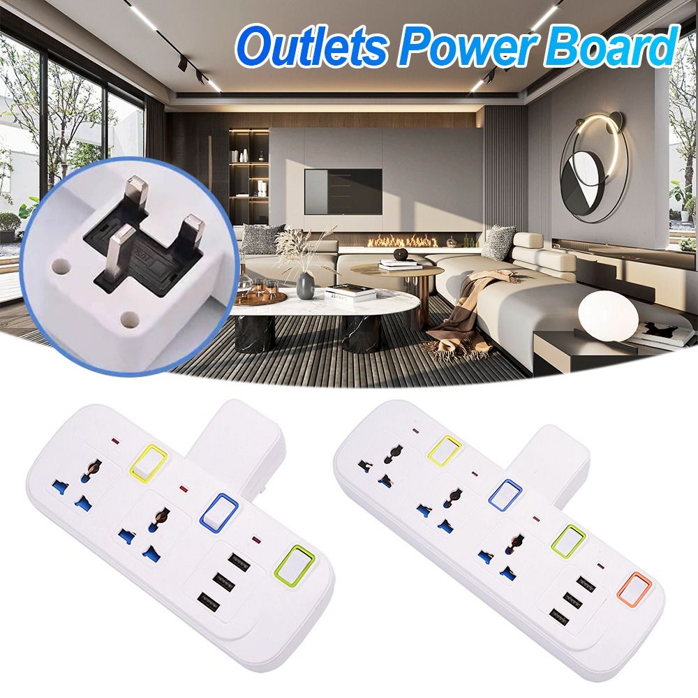 Smart Power Strip 4 Outlet Usb - Power Strip Smart USB Socket Adapter