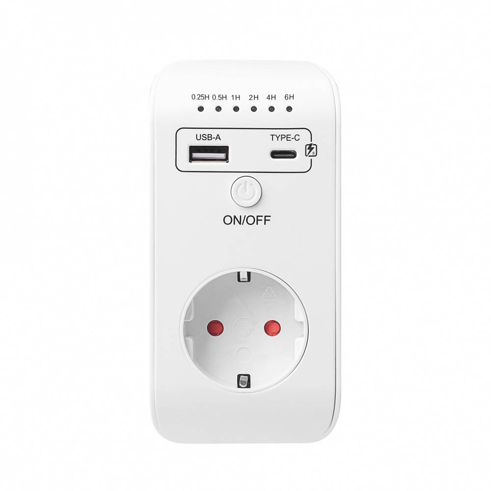 Smart Socket With Timer Countdown - EU Plug Countdown Timer Socket With