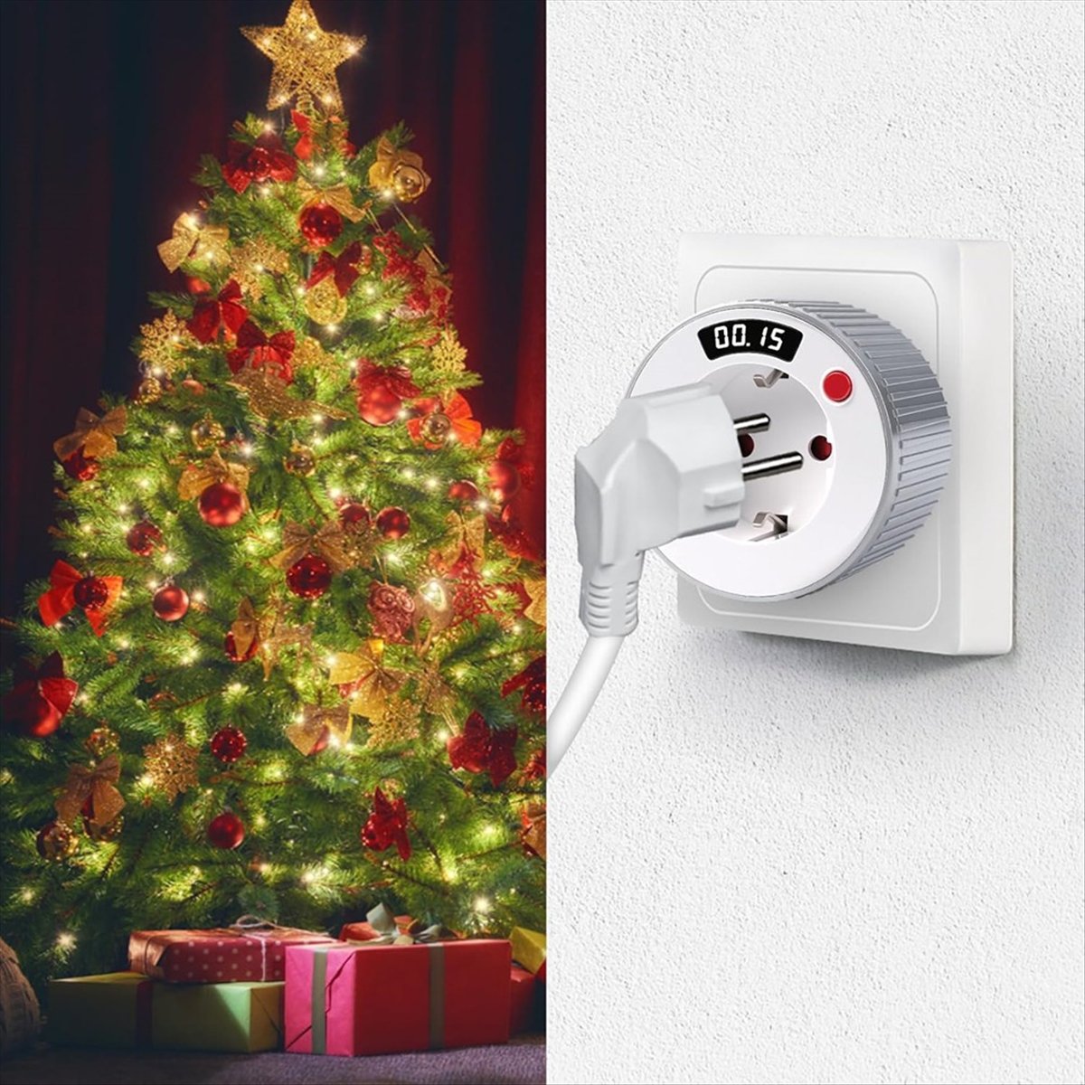 Smart Plug Surge Protector - A77K WiFi Smart Plug 16A Socket