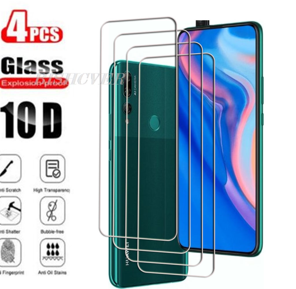 Smart Plug Surge Protector - 4PCS Tempered Glass For Huawei Y9