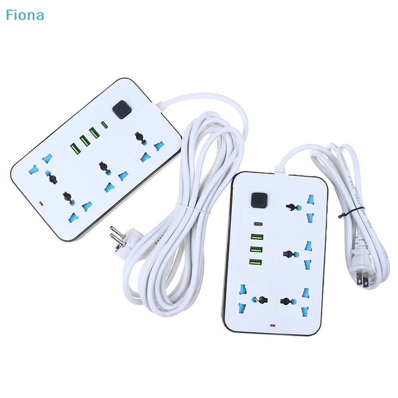 Smart Plug Surge Protector - ✔Universal Power Strip with 8 AC