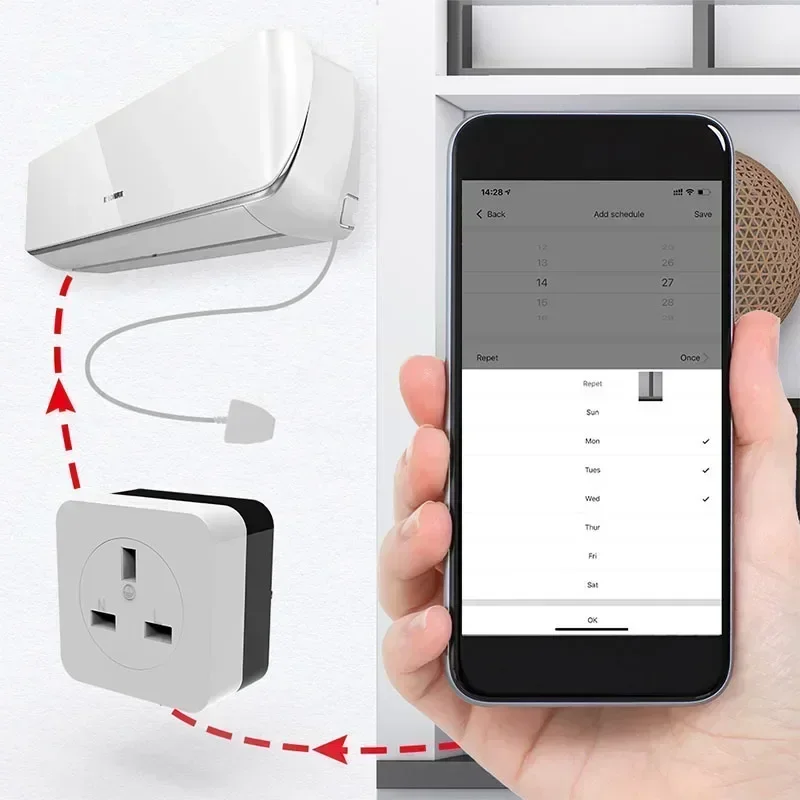 16A Tuya WiFi Smart Plug Socke - огляд і ціна Smart Socket 16A Tuya App