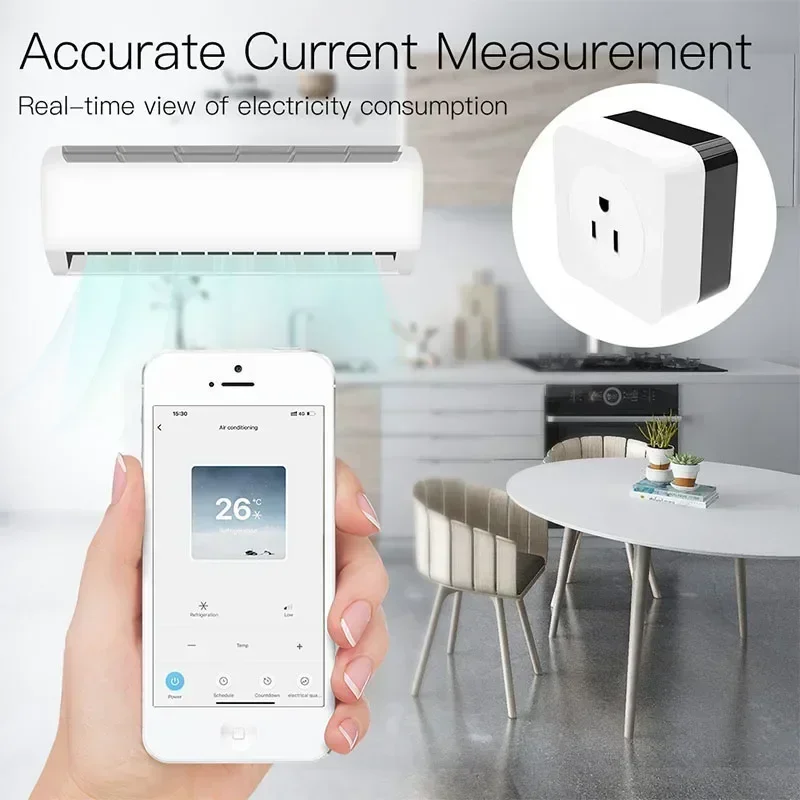 16A Tuya WiFi Smart Plug Socke - огляд і ціна Smart Socket 16A Tuya App