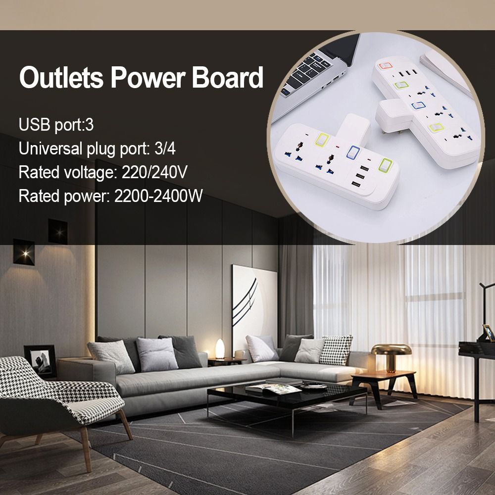 Power Strip Smart USB Socket A - огляд і ціна Smart Power Strip 4 Outlet Usb