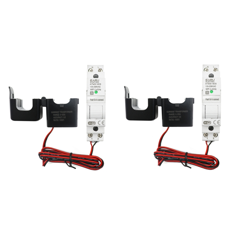 Tuya Smart Wifi Electricity KW - огляд і ціна Energy Meter Din Rail Wifi
