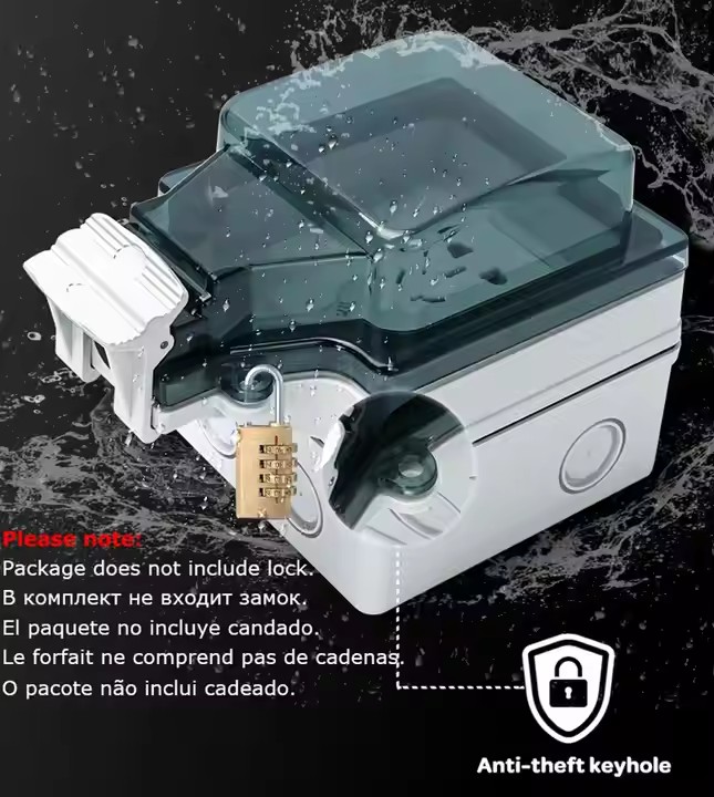 FUNAYA Switzerland Tuya Outdoo - огляд і ціна Smart Plug Outdoor Waterproof
