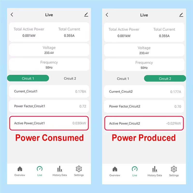 AFOURT-Tuya Smart Wifi Energy  - огляд і ціна Energy Meter Din Rail Wifi