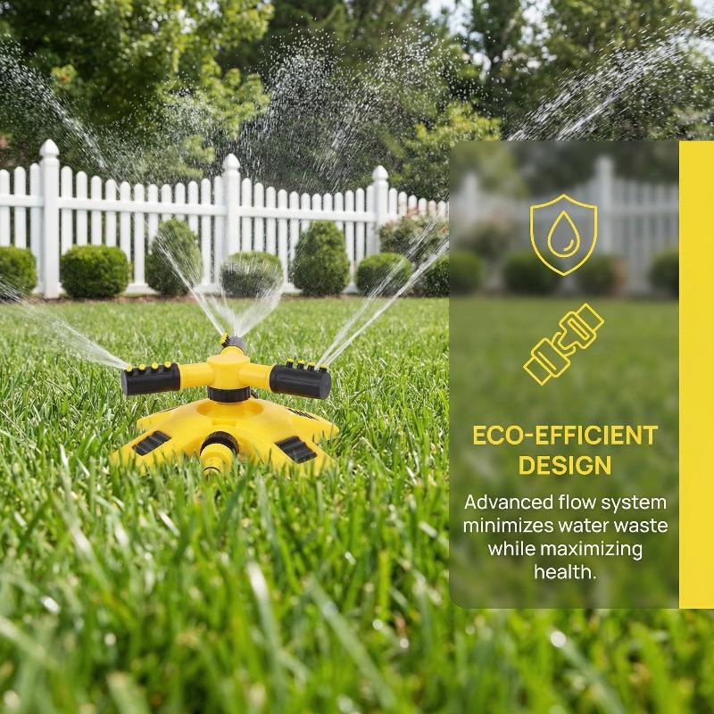 Lawn Water Sprayer 360 Degree  - огляд і ціна Smart Plug Outdoor Waterproof