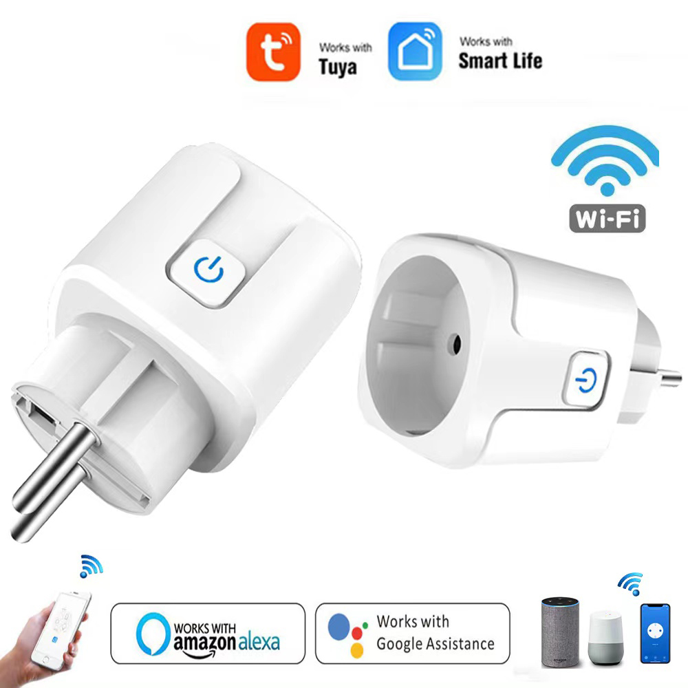 EU 16A/20A Smart Plug WiFi Soc - огляд і ціна Smart Socket 16A Tuya App