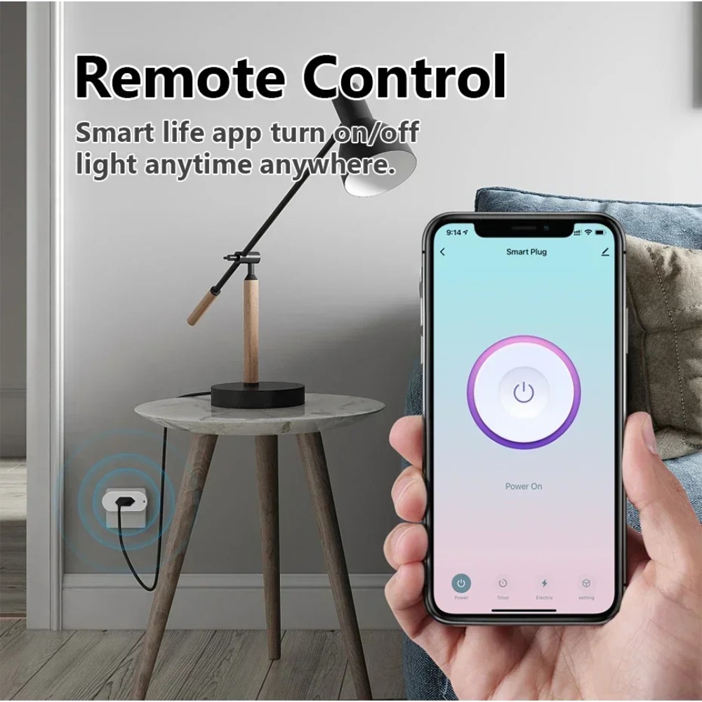 UNKAS Works with Tuya Brazil P - огляд і ціна Smart Plug Zigbee 16A