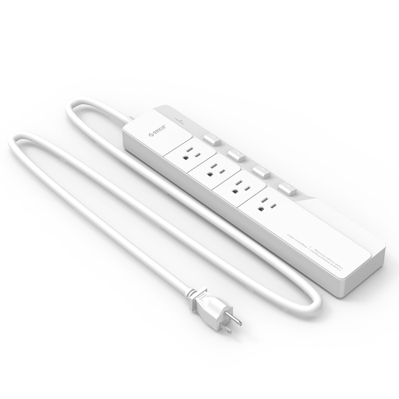 ORICO 4AC Outlets 5USB Ports P - огляд і ціна Smart Power Strip 4 Outlet Usb