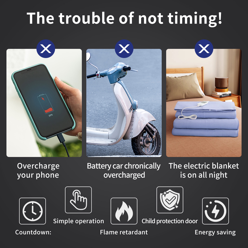 24 Hours Timer Switch Timer So - огляд і ціна Smart Socket With Timer Countdown