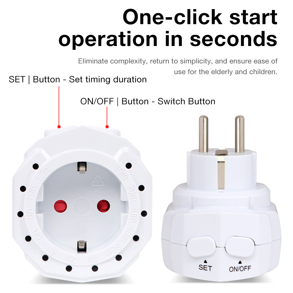 24 Hours Timer Switch Timer So - огляд і ціна Smart Socket With Timer Countdown
