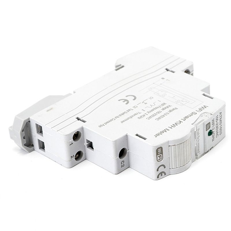ABJI-2X ATMS1603 Tuya Single P - огляд і ціна Energy Meter Din Rail Wifi