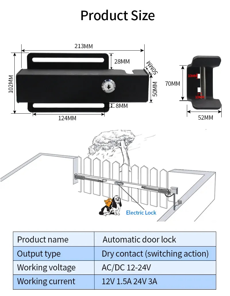DC 12V/24V Automatic Electric  - огляд і ціна Smart Plug Outdoor Waterproof