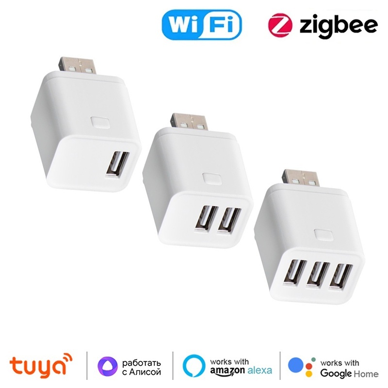 Tuya WiFi/Zigbee Mini Smart US - огляд і ціна Smart Plug Mini Alexa Google