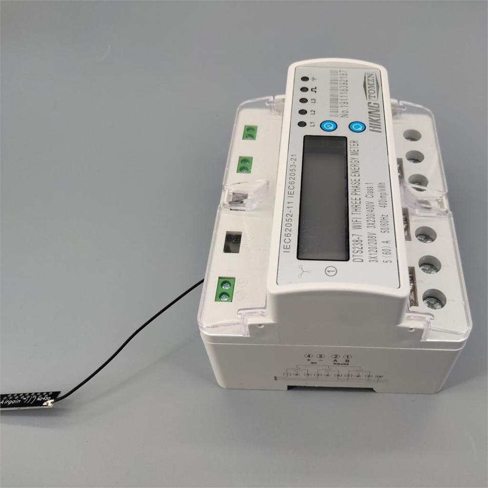 3 Phase 60A Remote Control Wif - огляд і ціна Energy Meter Din Rail Wifi