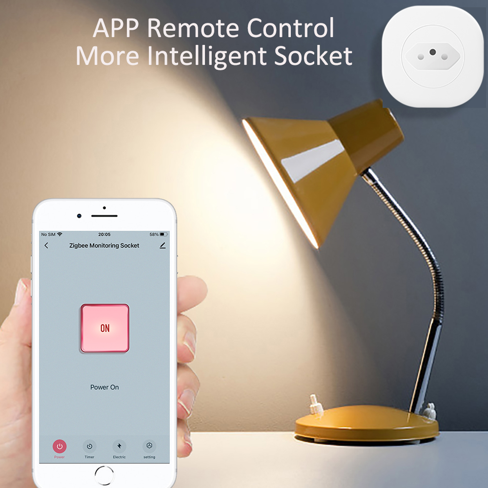 BORUIDAPLS Tuya Zigbee Smart S - огляд і ціна Smart Plug Zigbee 16A