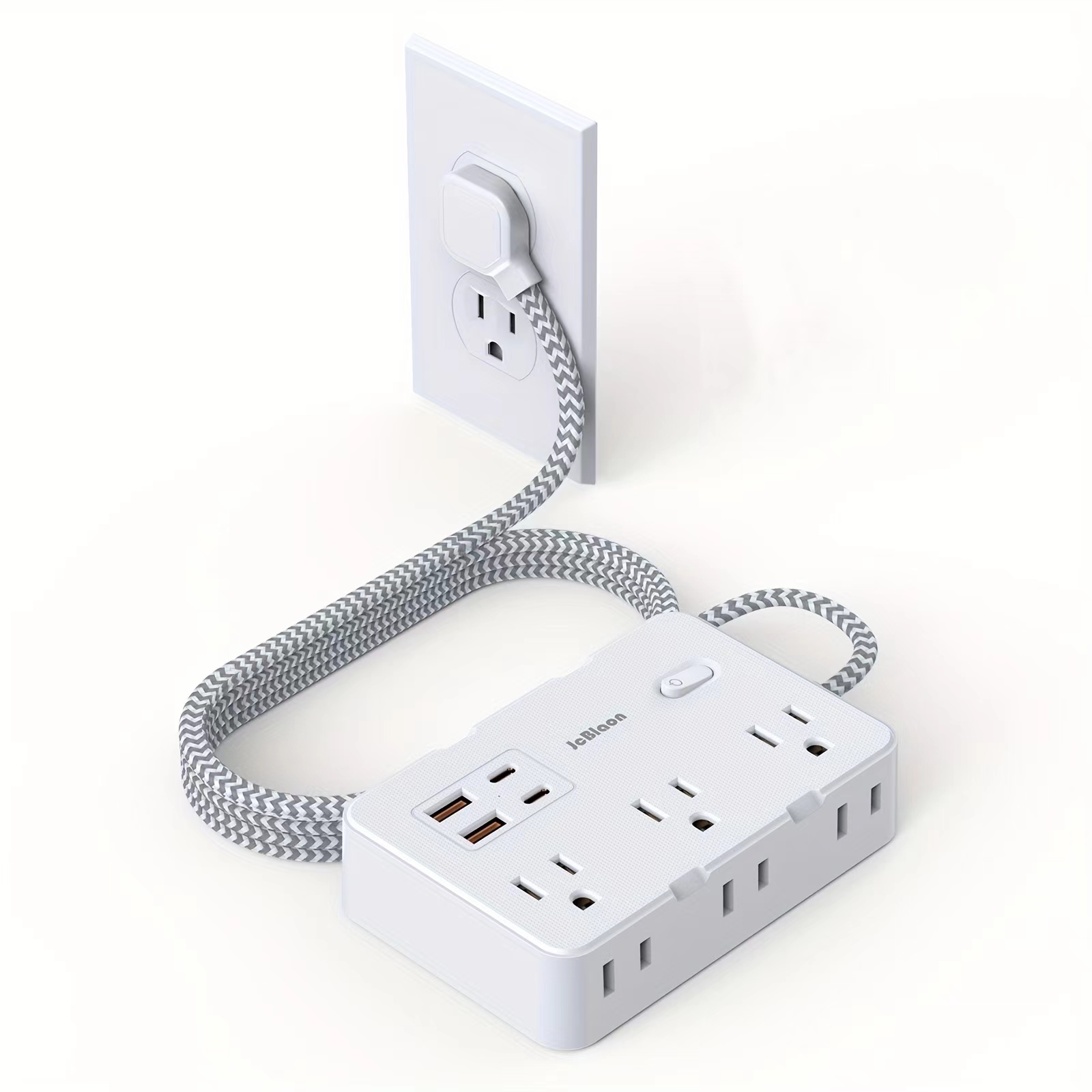 US Plug AC Outlet Multiprise P - огляд і ціна Smart Power Strip 4 Outlet Usb