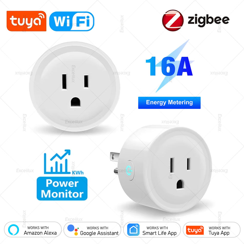 Tuya 16A Smart Plug Zigbee WiF - огляд і ціна Smart Plug Zigbee 16A