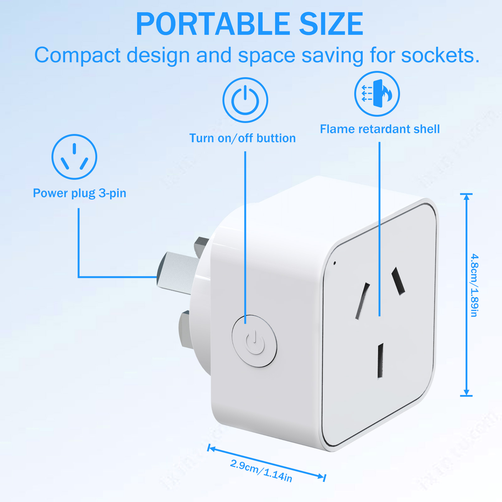 AU Smart WiFi Plug and Socket, - огляд і ціна Smart Plug Energy Monitoring Wifi