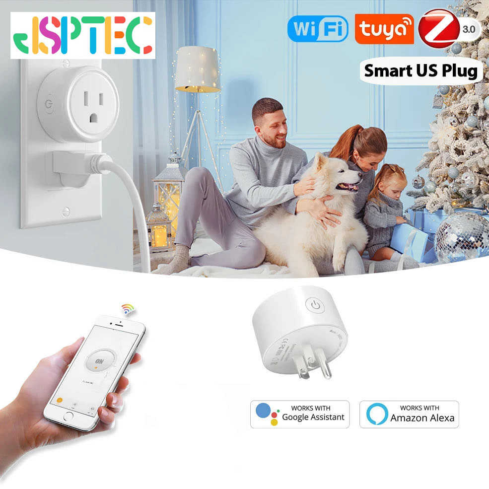 JSPTEC Smart Plug Zigbee WiFi  - огляд і ціна Smart Plug Energy Monitoring Wifi