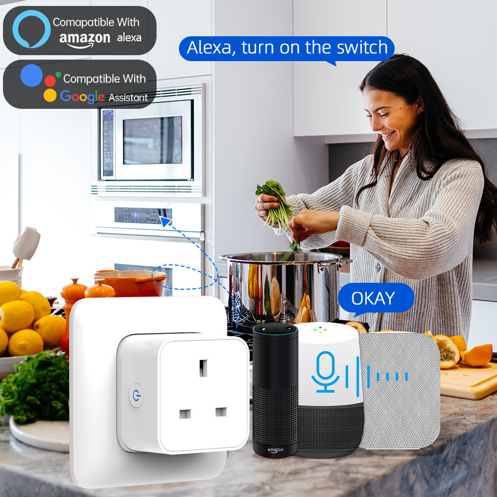 Tuya Smart Socket 16A/20A WiFi - огляд і ціна Smart Plug Zigbee 16A