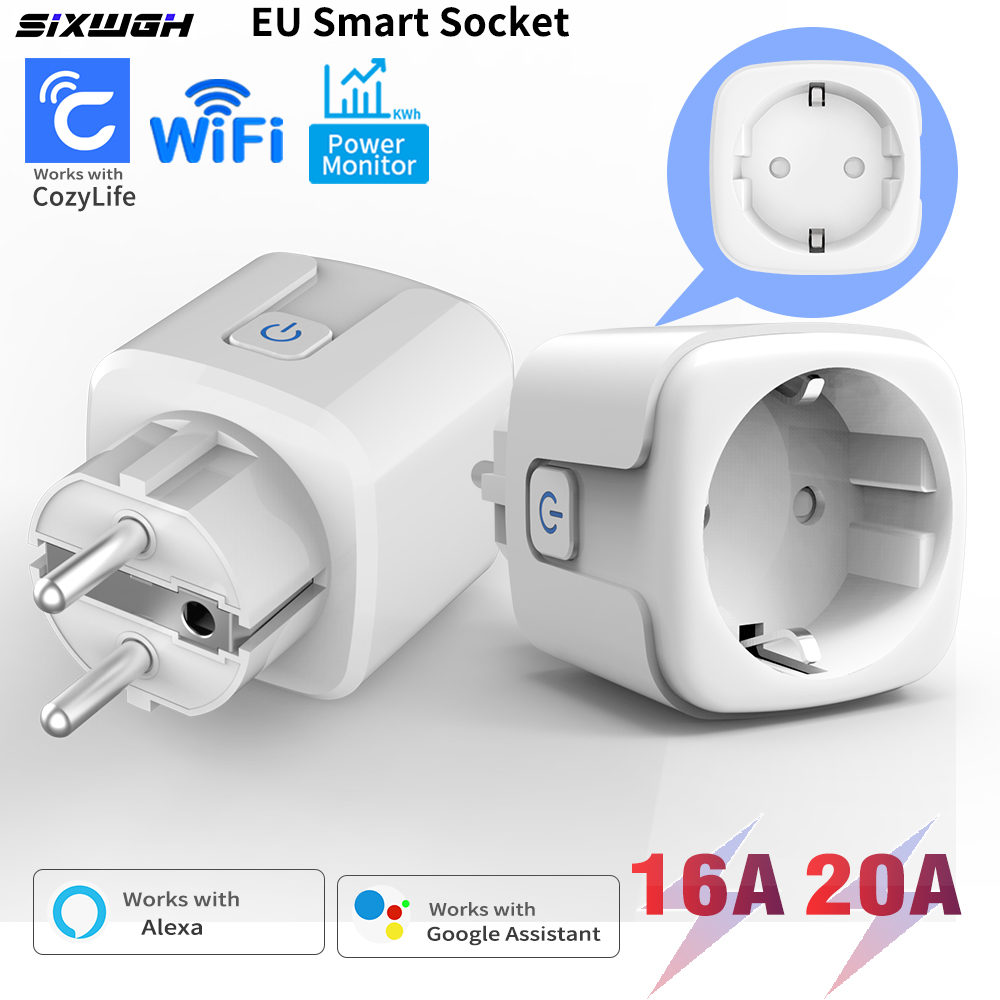 20A/16A EU FR Plug WiFi Smart  - огляд і ціна Smart Socket With Timer Countdown