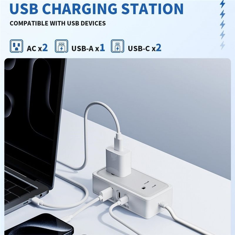 AB41-5-Outlet US Power Strip F - огляд і ціна Smart Plug Surge Protector