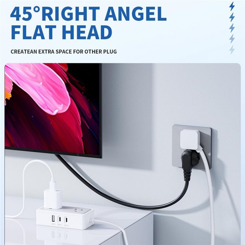 AB41-5-Outlet US Power Strip F - огляд і ціна Smart Plug Surge Protector