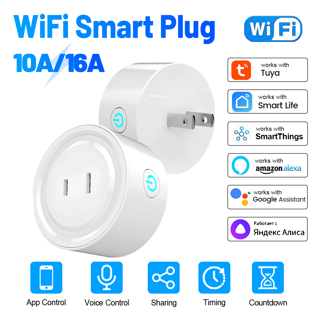 Tuya Zigbee Smart Plug 10A 16A - огляд і ціна Smart Plug Zigbee 16A