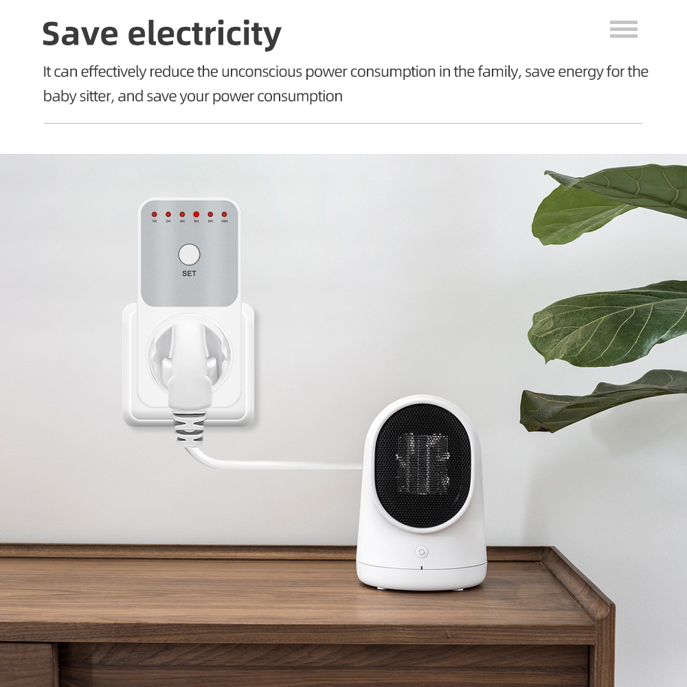 Electronic Wattmeter 10Hr Time - огляд і ціна Smart Socket With Timer Countdown