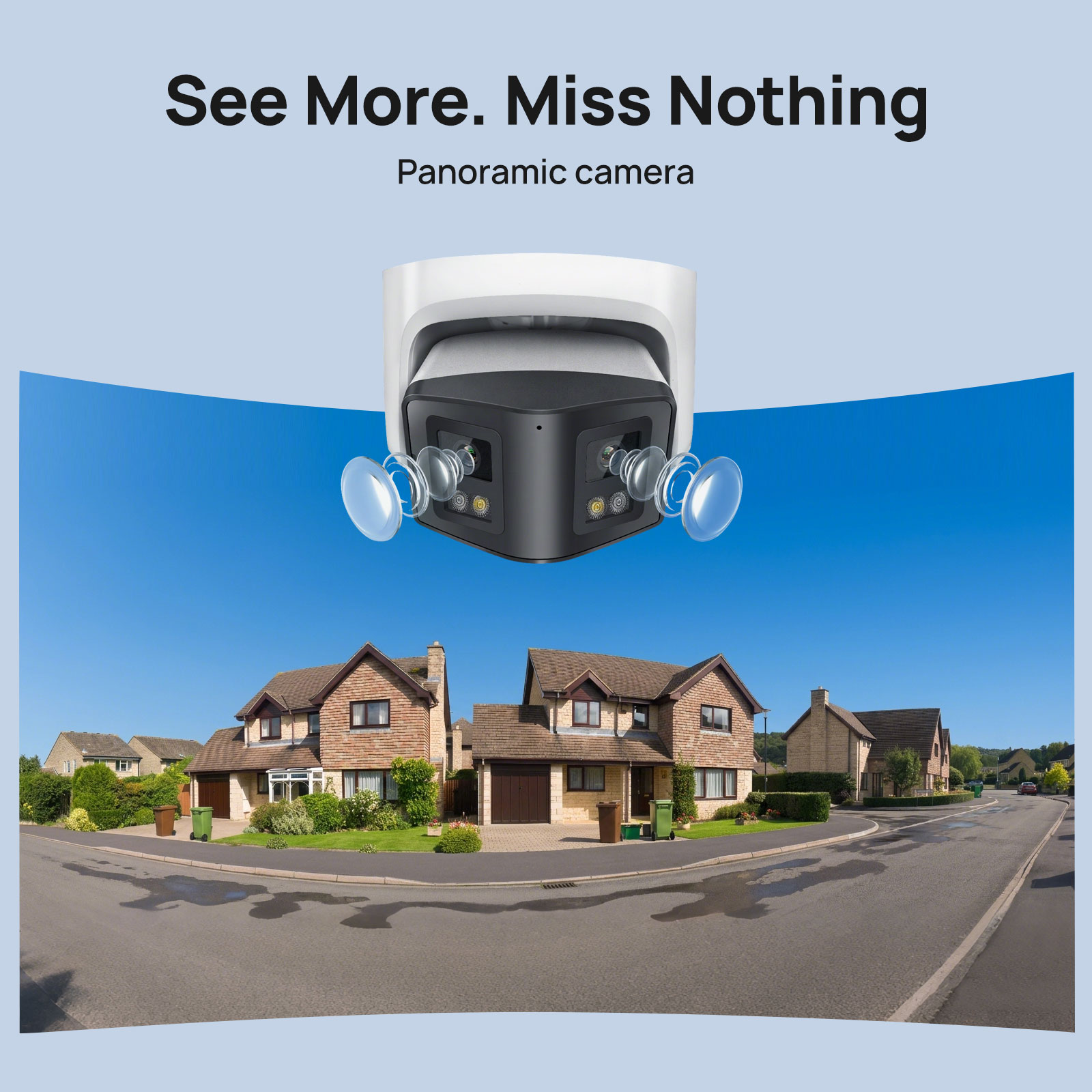 Vikylin 4/8MP Panoramic Smart  - огляд і ціна Smart Plug Outdoor Waterproof