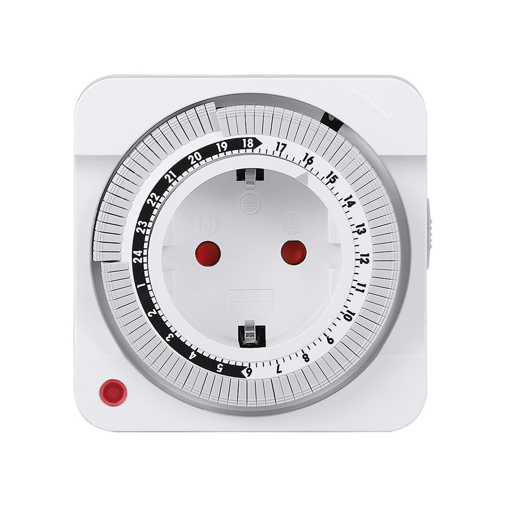 EU Plug Mechanical Timer Socke - огляд і ціна Smart Socket With Timer Countdown