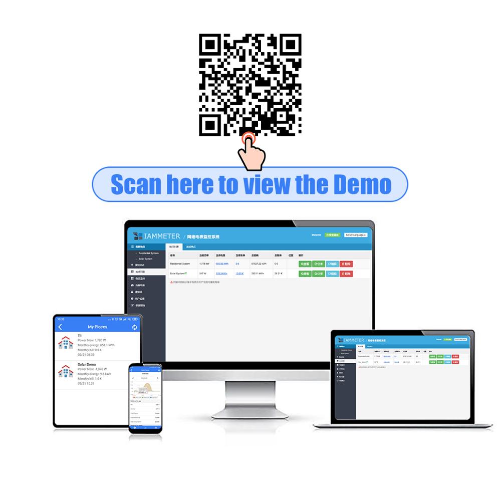 Bi-Directional Single Phase Wi - огляд і ціна Energy Meter Din Rail Wifi