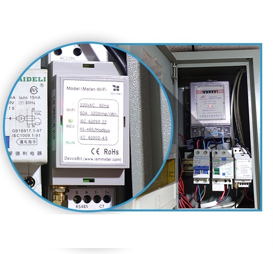 Bi-Directional Single Phase Wi - огляд і ціна Energy Meter Din Rail Wifi