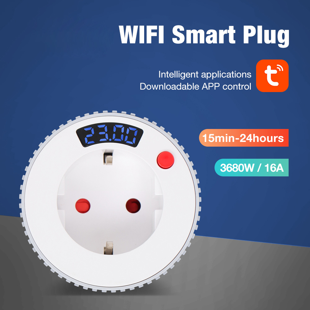 WiFi Smart Plug Countdown Time - огляд і ціна Smart Socket With Timer Countdown