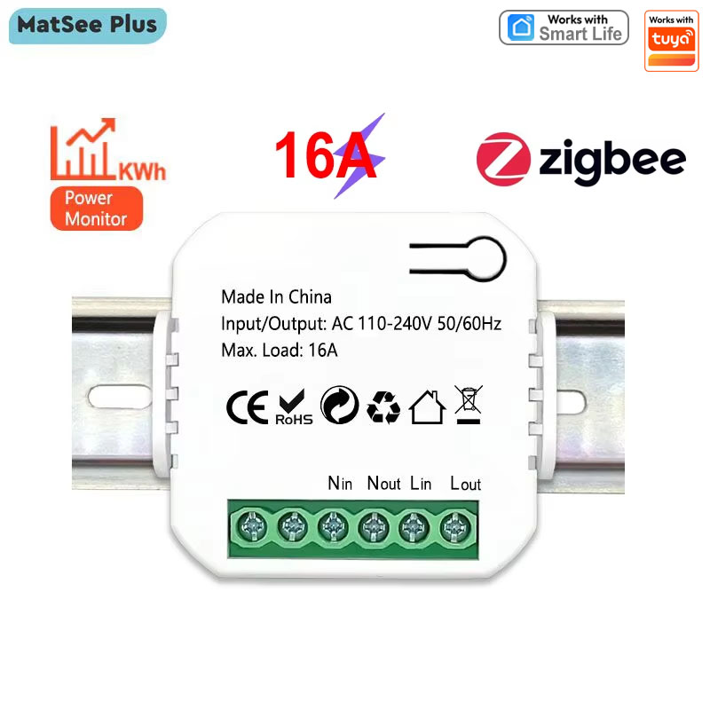 Smart Life ZigBee Switch Elect - огляд і ціна Smart Plug Zigbee 16A