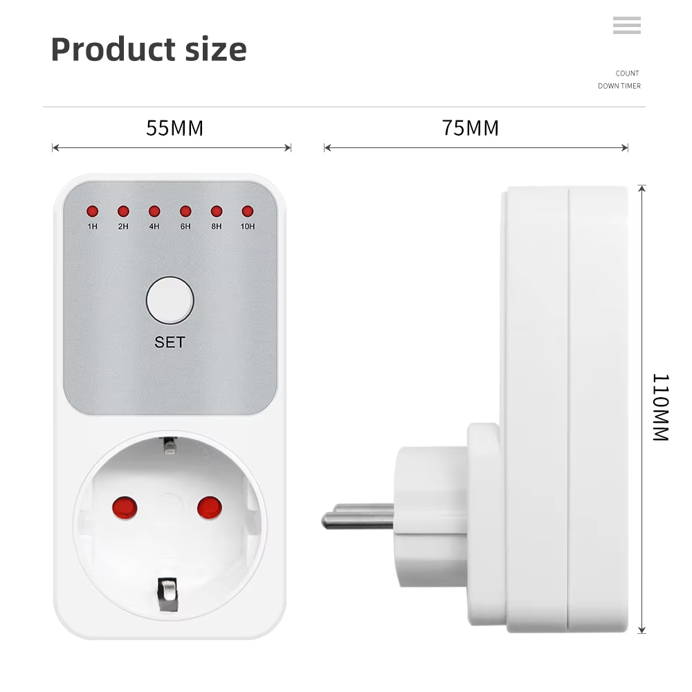 TM04 Countdown Timer Switch 1h - огляд і ціна Smart Socket With Timer Countdown