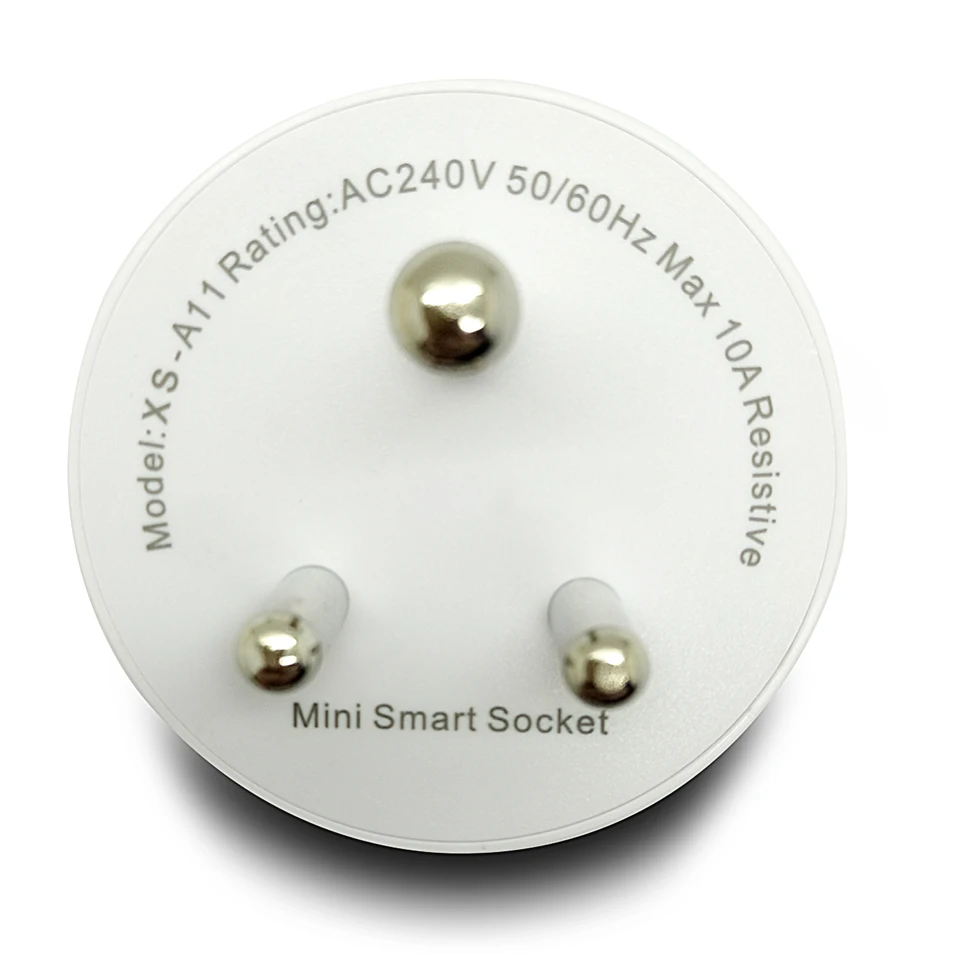 India Round 3 Pins Wi-Fi WiFi  - огляд і ціна Smart Plug Mini Alexa Google