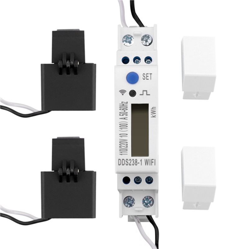【NOW SAVE】5X 2Phase 3Wires 110 - огляд і ціна Energy Meter Din Rail Wifi