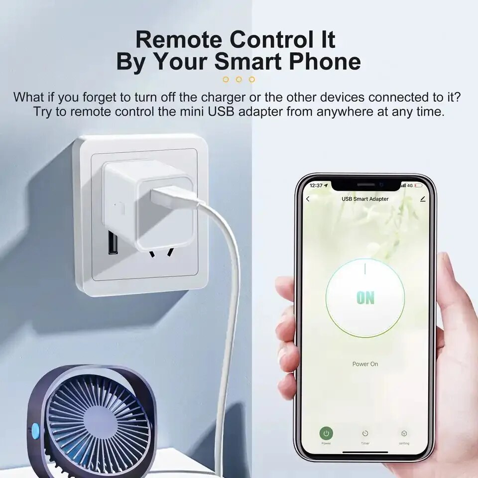 Tuya WiFi Micro USB Adaptor 5V - огляд і ціна Smart Plug Mini Alexa Google