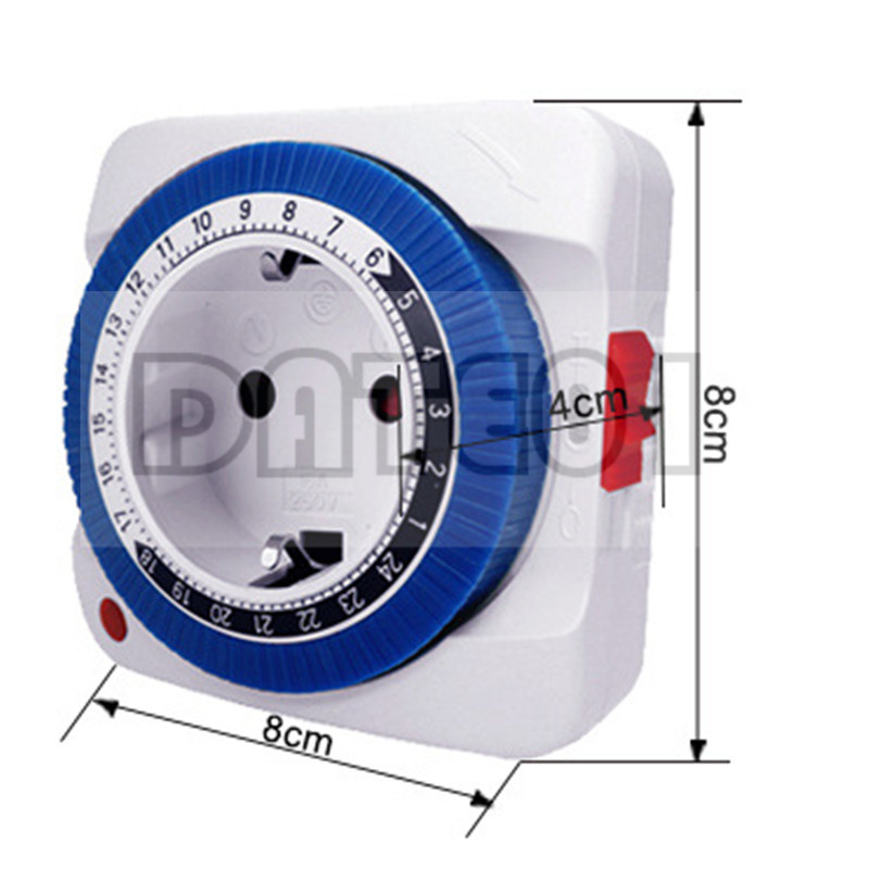 EU Plug In Mechanical Grounded - огляд і ціна Smart Socket With Timer Countdown