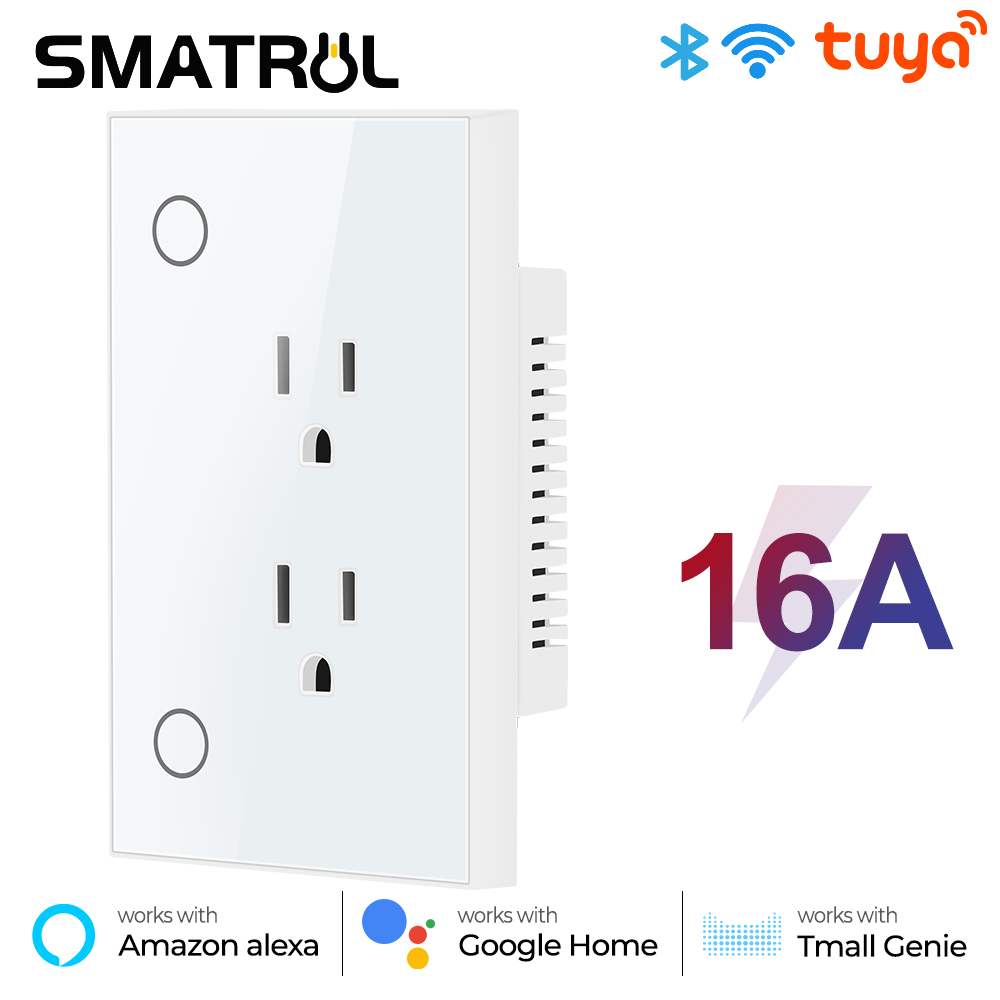 16A Tuya Wifi Socket Us Plug O - огляд і ціна Smart Socket 16A Tuya App