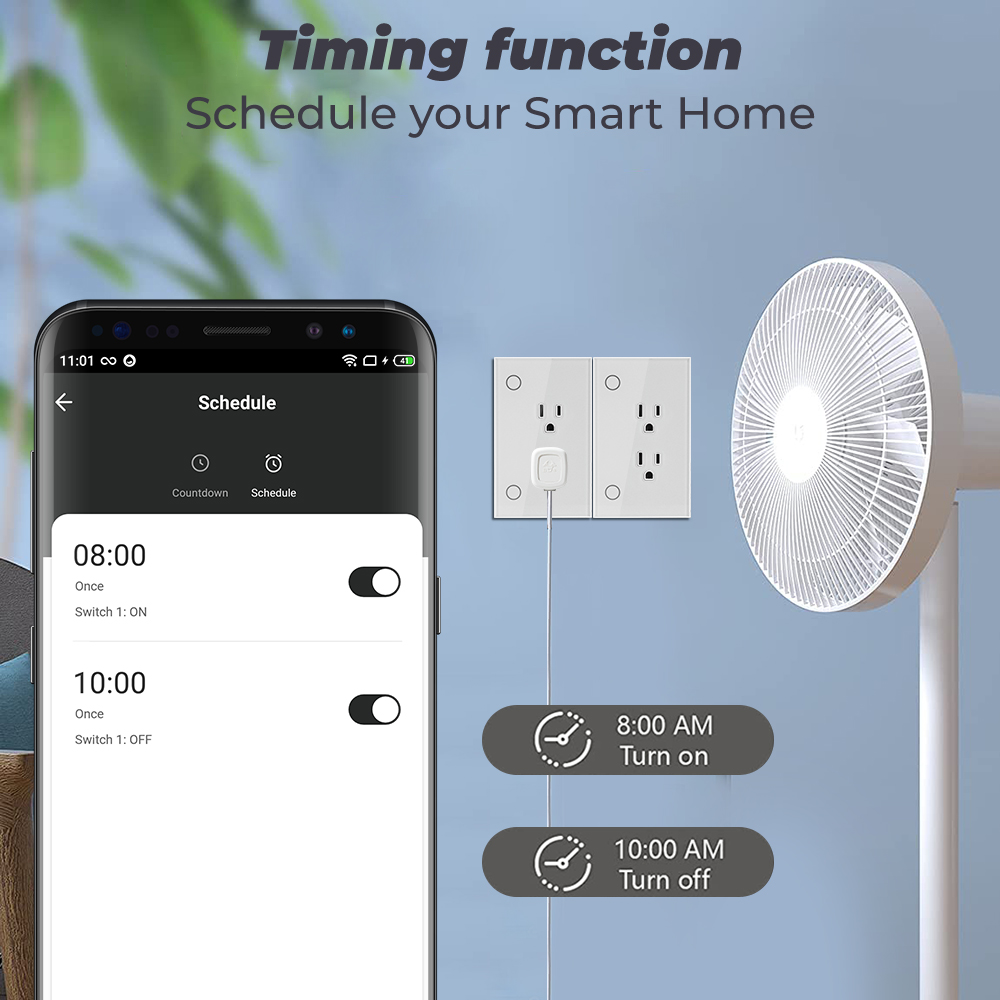 16A Tuya Wifi Socket Us Plug O - огляд і ціна Smart Socket 16A Tuya App