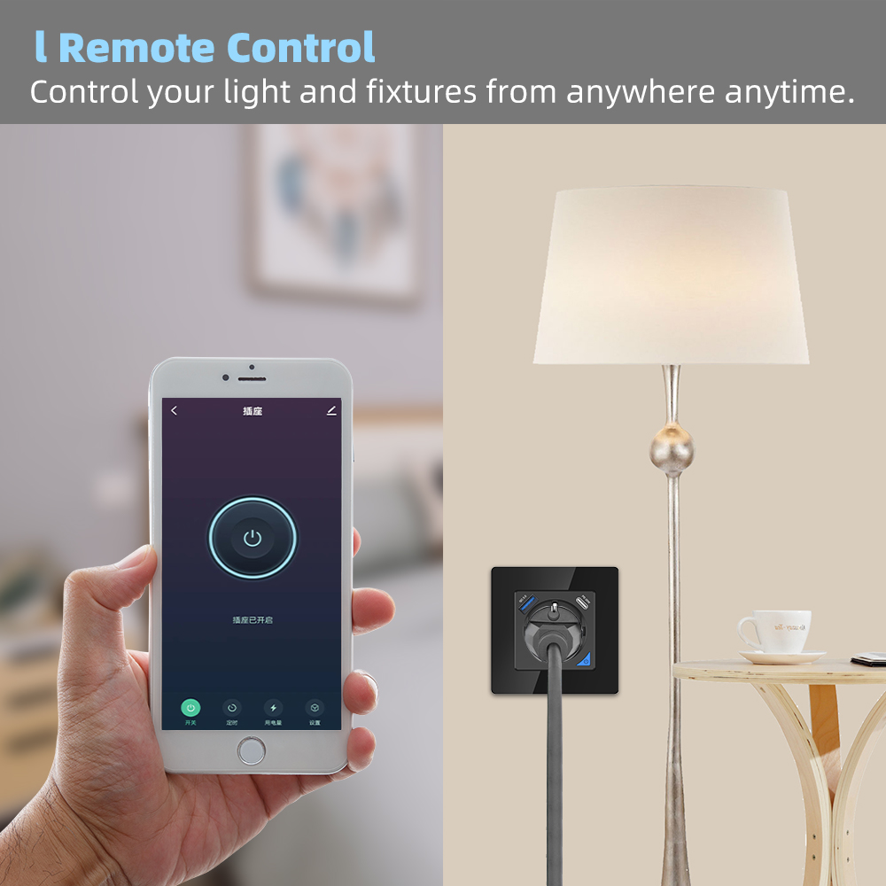 Coswall Alice Glass Zigbee Tuy - огляд і ціна Smart Plug Zigbee 16A
