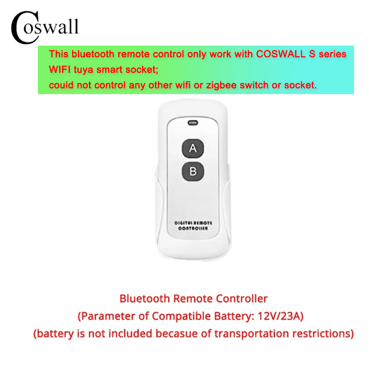 Coswall Alice Glass Zigbee Tuy - огляд і ціна Smart Plug Zigbee 16A