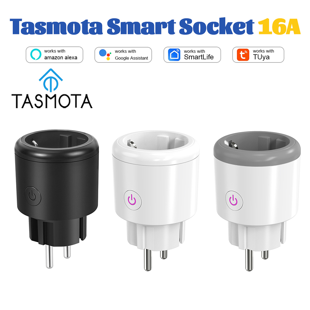 Tasmota EU Smart Plug 16A with - огляд і ціна Smart Plug Energy Monitoring Wifi