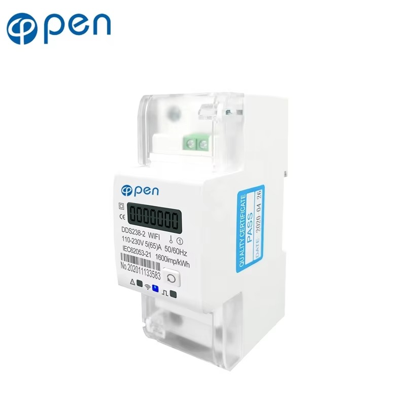 Single Phase WIFI Smart Energy - огляд і ціна Energy Meter Din Rail Wifi