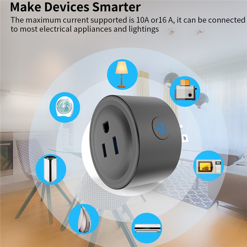 WCS-TUYA Smart Plug WIFI Socke - огляд і ціна Smart Plug Energy Monitoring Wifi